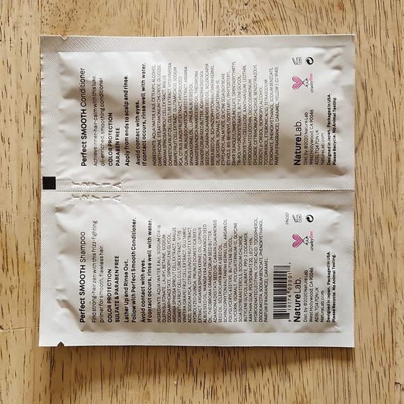 🪷5/$25! NATURELAB Perfect Smooth Shampoo & Conditioner Set Travel Trial Size - Picture 2 of 9